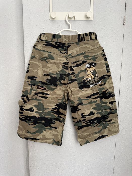 Камуфляжні реп шорти military rap y2k