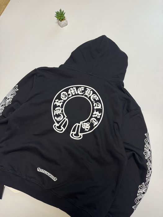 Zip-hoodie chrome hearts