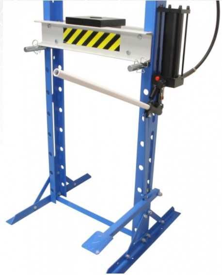 Prensa Hidráulica c/ Manómetro e Pedal c/ 20 Ton com pé alto JL20