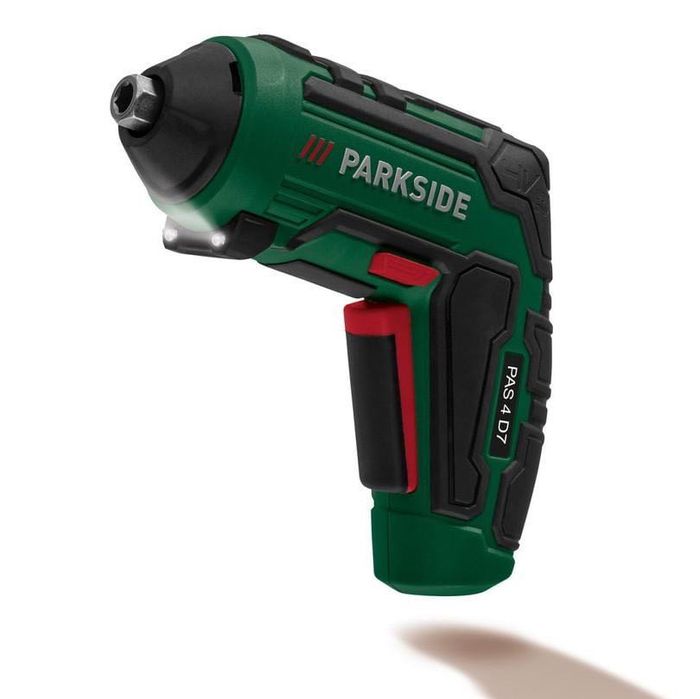 Аккумуляторная отвертка Parkside PAS 4 D7 (4 В)