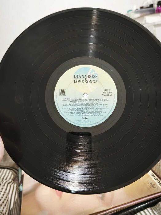 Diana Ross - Love songs LP made in England