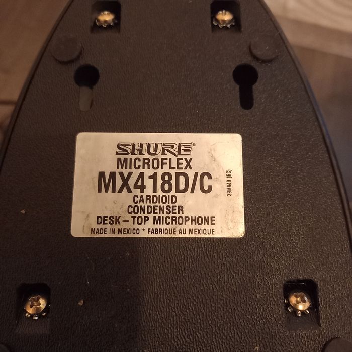 Комплект мікрофонів Shure Microflex MX418D/C (3 шт.) — Гусяча шия