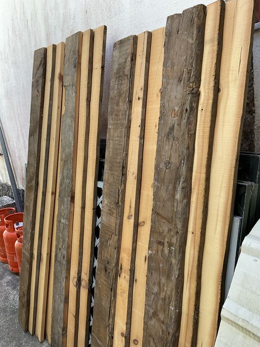 Madeira casquinha serrada