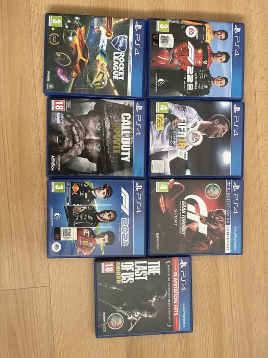 Conjunto Jogos PS4