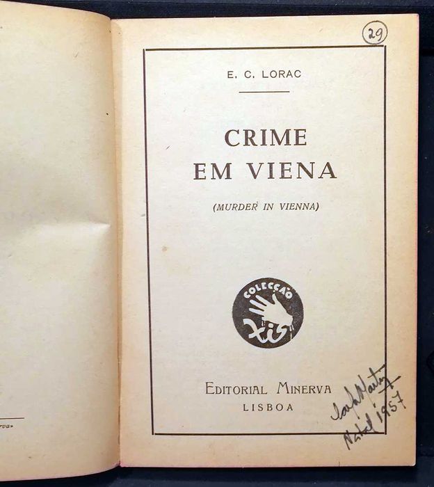 Crime em Viena, de E. C. Lorac