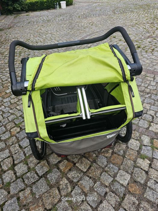 Przyczepka rowerowa przyczepa dla dzieci thule cab 2 pojemna