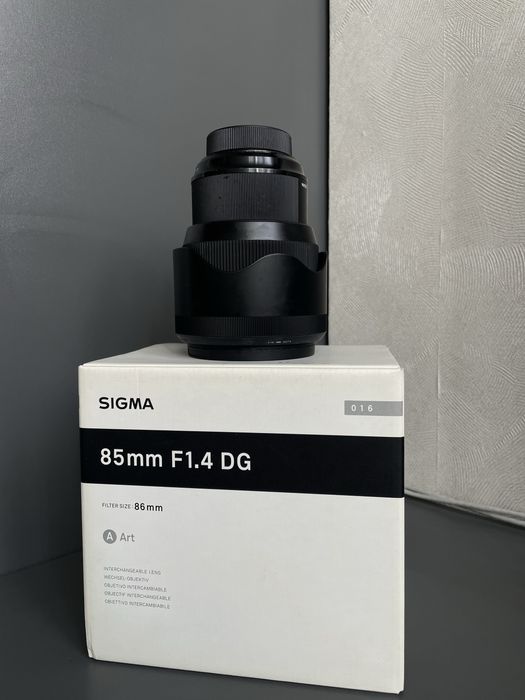 sigma 85mm f1,4 - купити фототехніку, відеотехніку - Ціна на OLX.ua