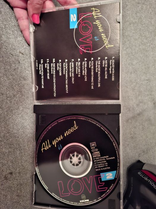 CD música romantica