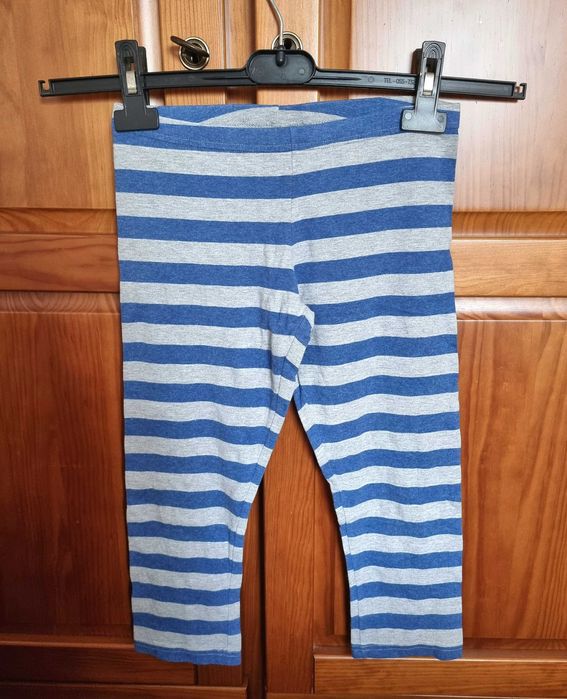 Mayoral Blue and Gray Leggings, Size 10 Years