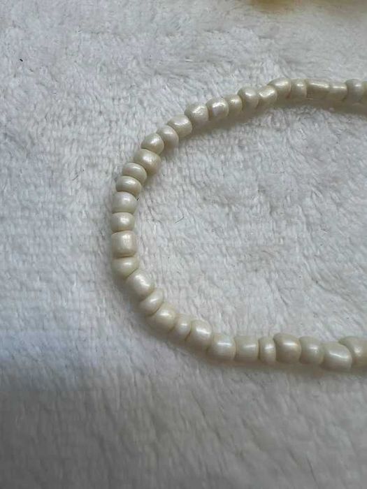 Bransoletka delikatna perełkowe koraliki ręcznie robiona 4