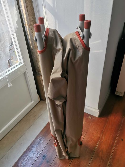 Conjunto campismo (Kit completo): cama + colchão + almofada