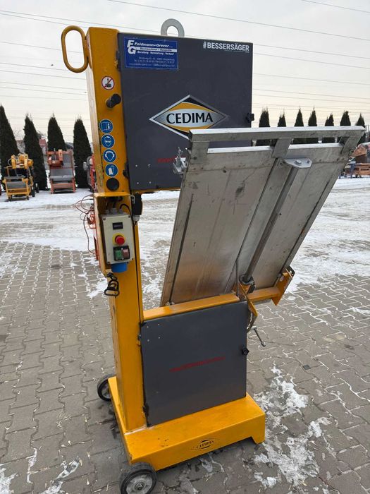 Przecinarka piła taśmowa CEDIMA CBAS-500 do cięcia Ytongu Porothermu