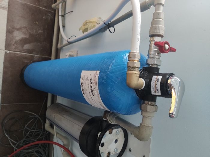 Обезжелезиватель воды 1054 ручной клапан от железа.