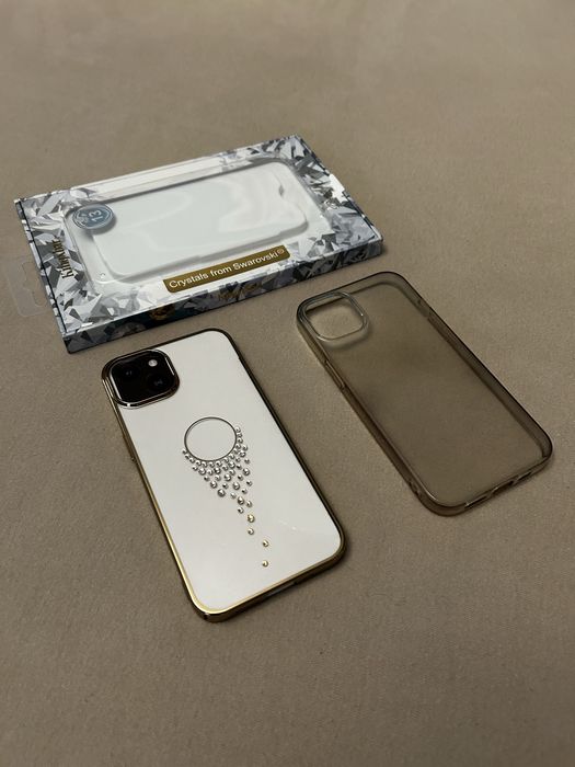 Etui Swarovski iPhone 13 Kingxbar + gratis