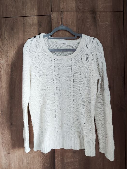 Damski sweter Promod beżowy r. M