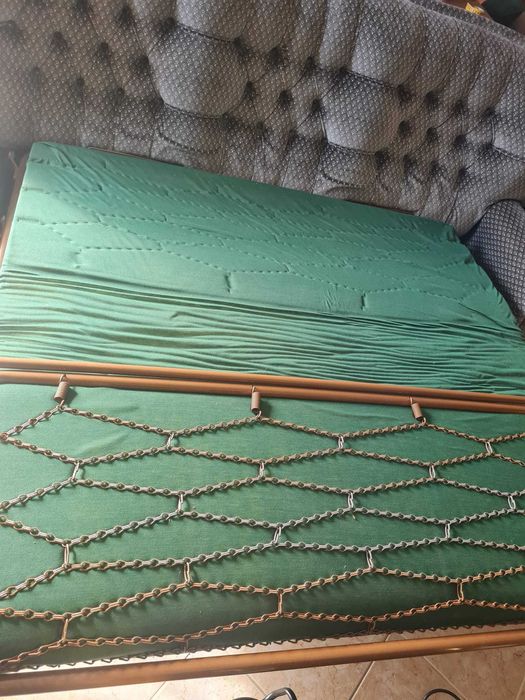 Sofá Cama 3 lugares Vintage (colchão incluido)