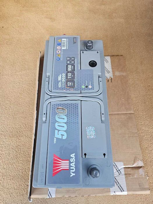 НОВЫЙ аккумулятор Yuasa YBX5000 Performance SMF YBX5020 110Ah 950AR+