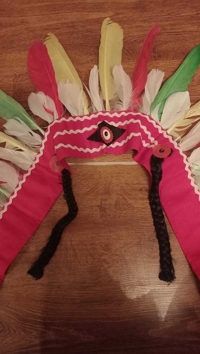 Strój kostium karnawałowy indianin