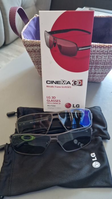 Óculos 3D metallic frame LG cinema