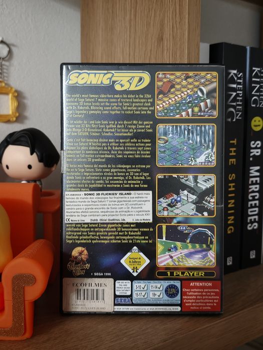 Sonic 3D: Flickies’ Island — Sega Saturn PAL