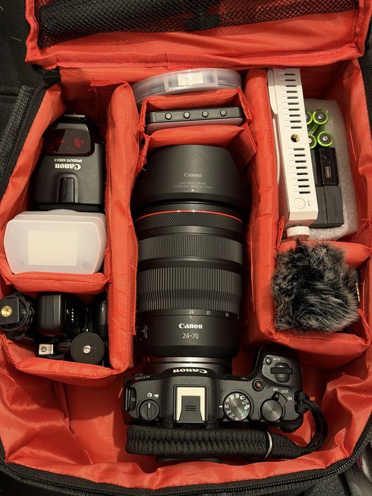 Canon R8 + RF 24-70 F2.8 de Dezembro!