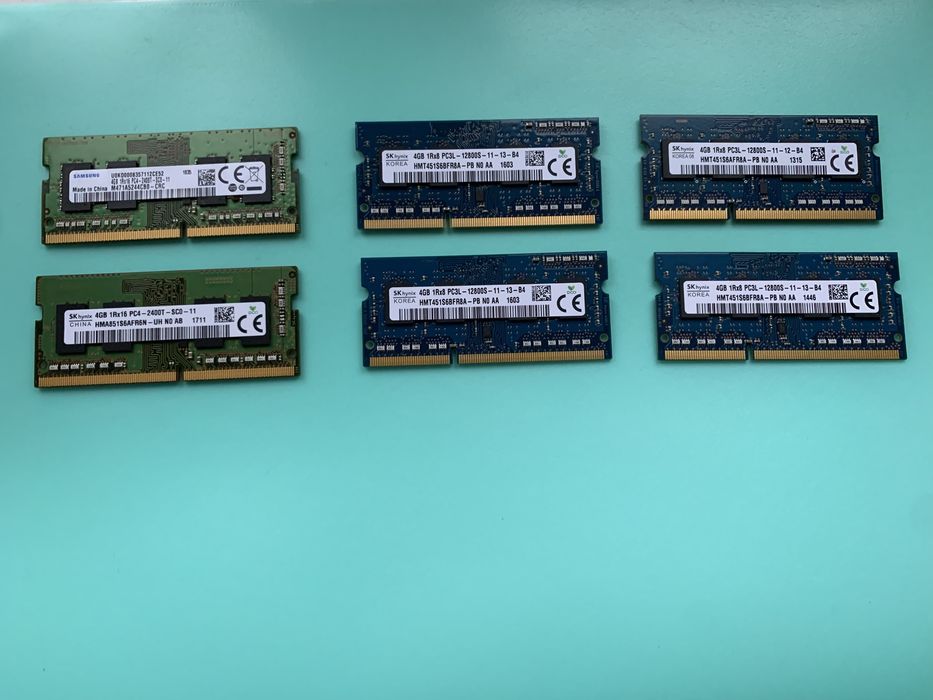 Оперативна пам'ять SK hynix 4 GB SO-DIMM DDR4 2400 MHz