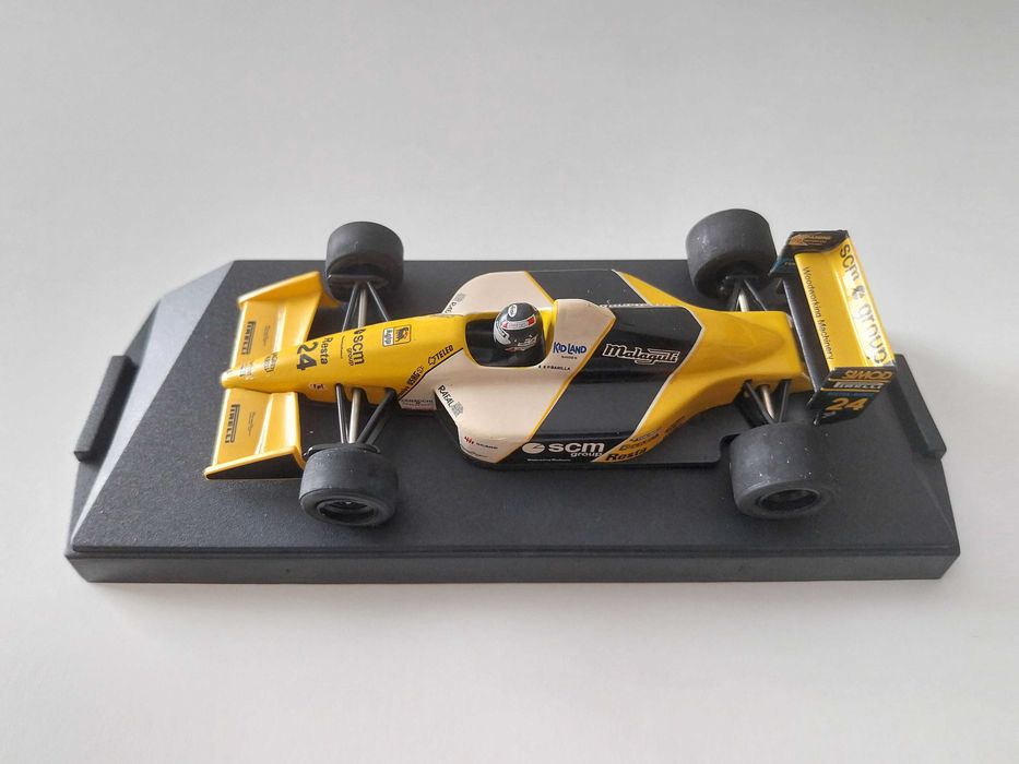 miniatura 1/43 MINARDI M190 Paolo Barilla (1990) | edição Onyx