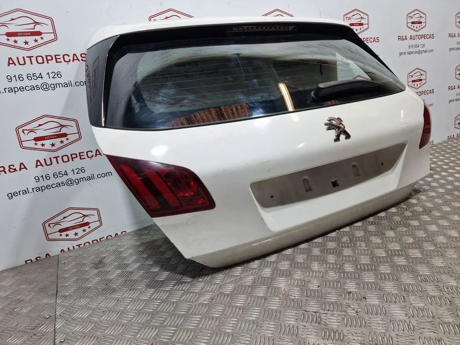 Tampa da Mala Peugeot 308 2015 carro 5 portas
