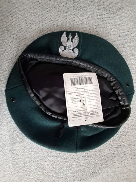Beret WP Zielony Wojsk Lądowych MON roz. 56.