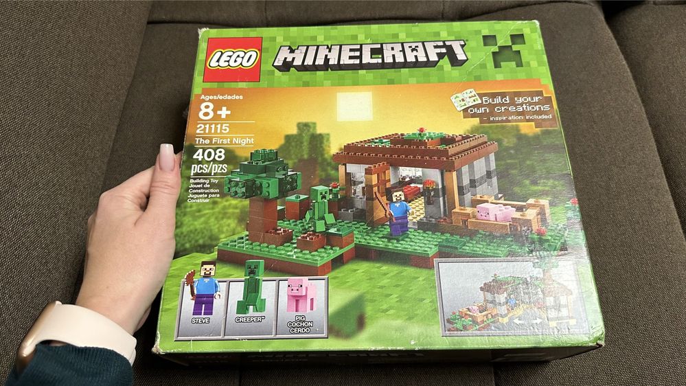 Lego Minecraft The First Night 21115 2 220 Olx