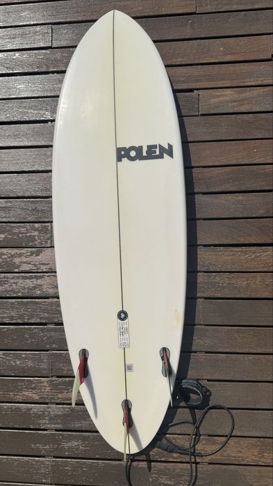 Pack Surf COMPLETO: Polen Catchy 5'9" + Quilhas FCS II + Capa DaKine + Mochila Billabong