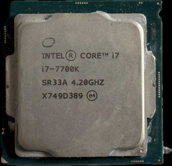 Procesor Intel i7-7700K 4 x 4,2 GHz gen. 7 LGA 1151