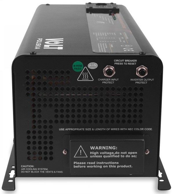 Комплект: безперебійник volt+4 гелієві акумулятори по 6 кВт кожен