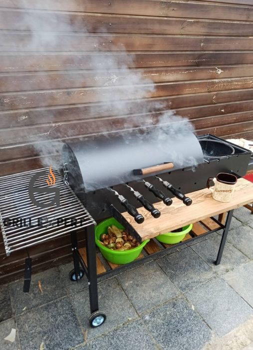 Переносний металевий мангал  5 мм на 13 шампурів Наложка