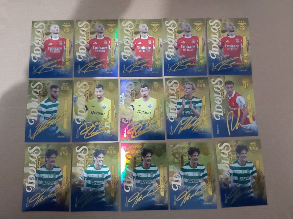 Cartas Ídolos 25/26 Panini