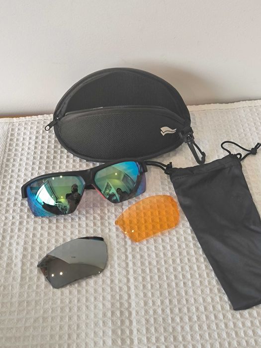 Óculos de Desporto / Ciclismo com Lentes Intercambiáveis