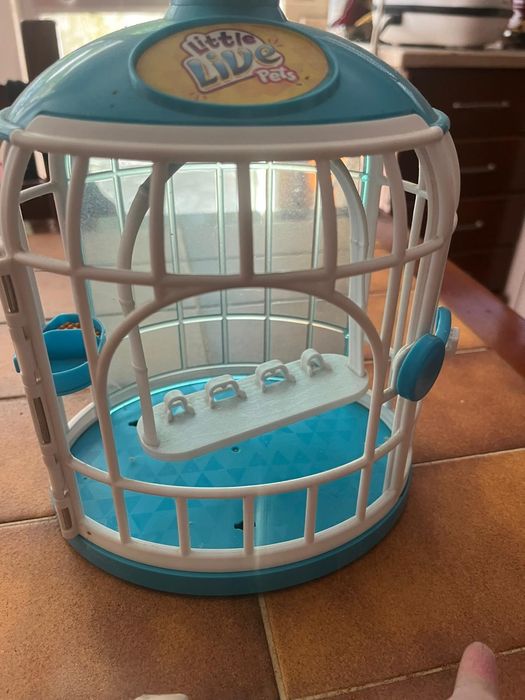 Gaiola de pássaros brinquedo