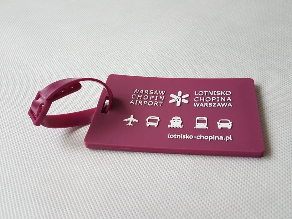 Adresownik Zawieszka bagaż identyfikator walizka warszawa chopina