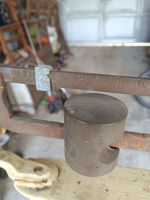 Balança de farmácia antiga