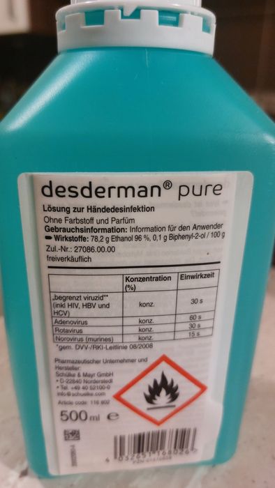 Płyn do dezynfekcji rąk