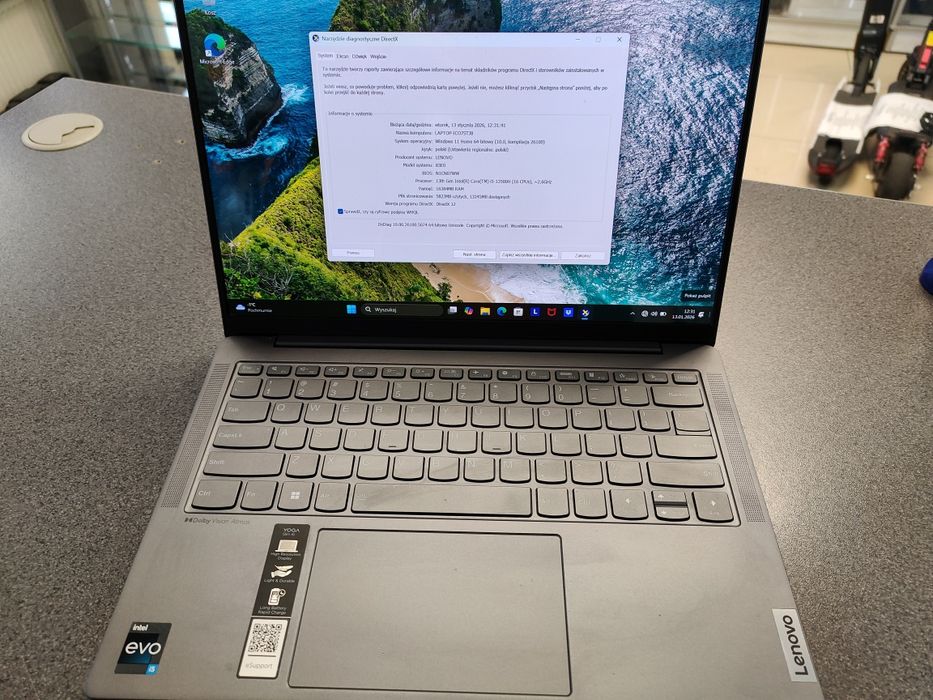 W2//Lenovo/ Yoga Slim 6 Laptop/ Szczecin