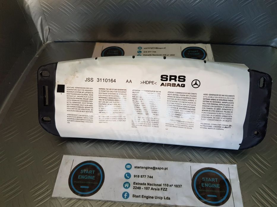 Airbag do Passageiro Mercedes Classe C W204 Classe e W207 CLS W218