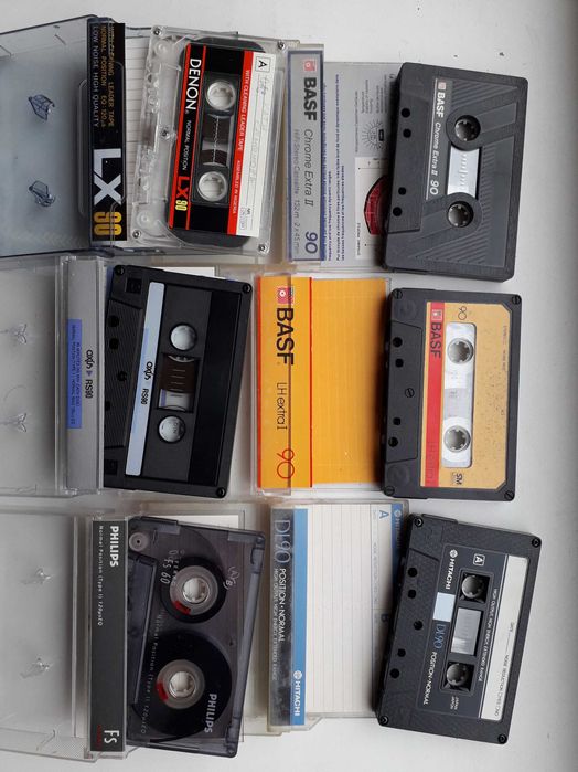 Кассета BASF Chrome90/Denon LX90/Philips Fs60/Oxus RS90/TDK SA60