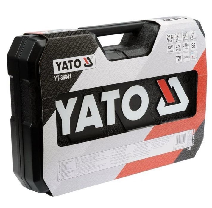 Професійний набір інструментів 216 ел. YATO YT-38841