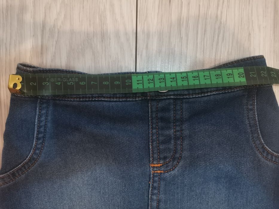 Spódniczka dziecięca jeans 98 2 3 latka next krótka mini