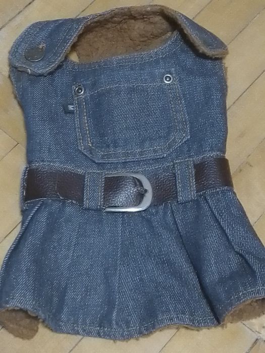Продам джинсовую одежду для собаки