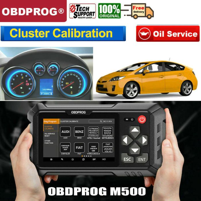 M500 Automotive Scanner OBD PROG – Kilometer Replacement, Ready for Immediate Delivery, Faro64575223799809121
