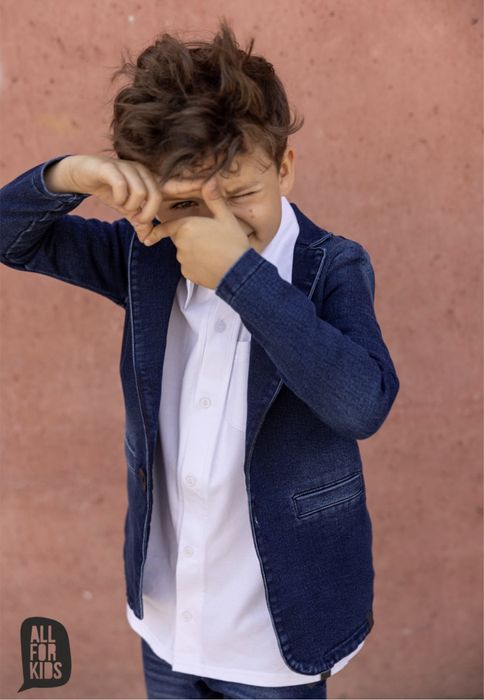 Wyprzedaż ! Marynarka jeansowa All for kids 104/110