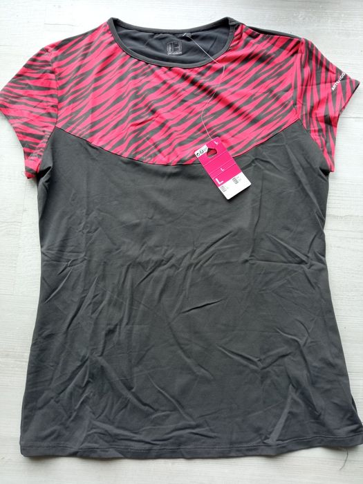 Koszulka sportowa Decathlon L t-shirt na rower