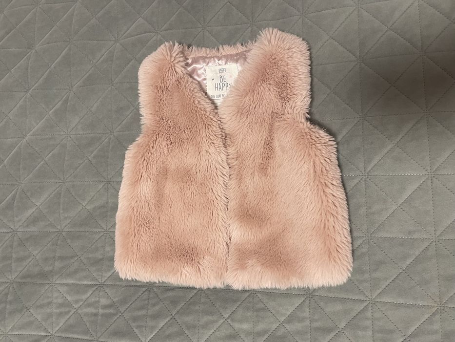 Жилетка на дівчинку, безрукавка, меховая жилетка, жилет із хутра
